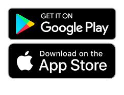 Google Play and App Store icons